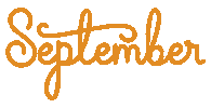 September Host Sticker