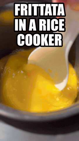 Frittata In A Rice Cooker | Rice Robot