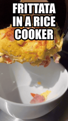 Frittata In A Rice Cooker | Rice Robot