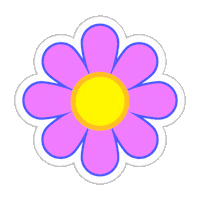 yystone flower y2k rotate wstcarol Sticker