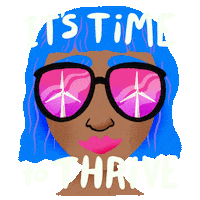 Climate Change Woman Sticker by Creative Courage