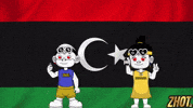 North Africa Libya GIF by Zhotcita