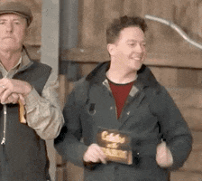 goowoomedia happy dance smile excited GIF