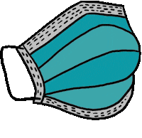 Grace Mandeville Mask Sticker