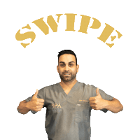 Swipeup Sticker by Sagar Patel MD