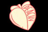 sarahqquack peach cheeky peachy sarahqquack GIF