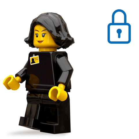 LEGOStoresME lego unlock minifigure legostore Sticker