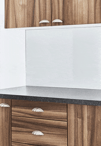 alusplash design white flash kitchen GIF