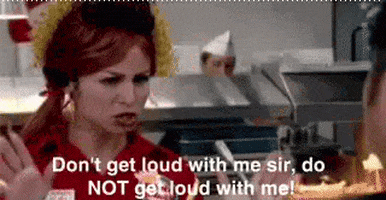 nikktionary bon qui qui dont get loud with me sir GIF