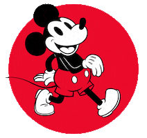 Lets Go Ok Sticker by Mickey Mouse