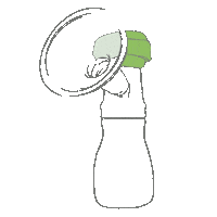 Bottle Pregnancy Sticker by Ardo Mums UK