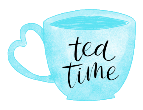 Tea Time Sticker