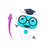 roboguru arrow swipe up ruangguru Sticker