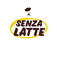Senzalatte Sticker by mr.sciocco