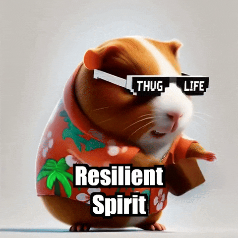 Strength Determination GIF by Guinea Gambino