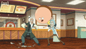 Rick And Morty Fighting GIF by Adult Swim