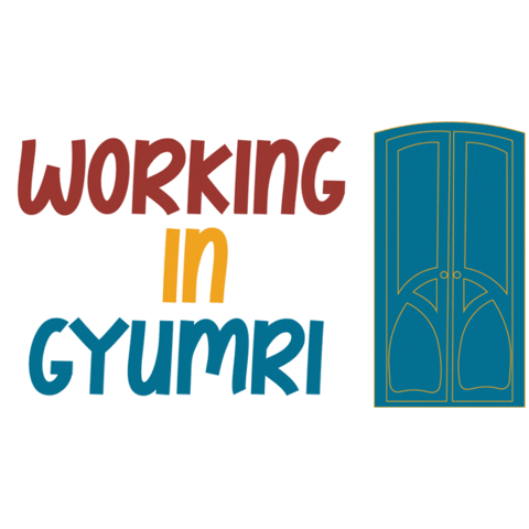 Yerevan Working Sticker by Birthright Armenia