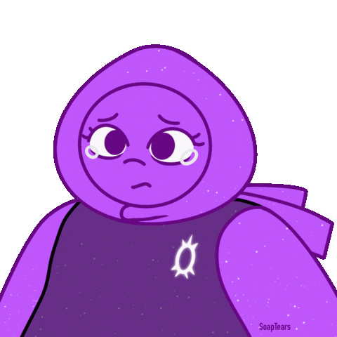Sad Cry Sticker