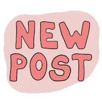 New Post Check Out Sticker