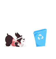 Slam Dunk Dog Sticker by Boston University