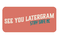 Stay Home North Carolina Sticker by visitnc