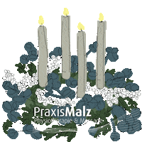Advent Physio Sticker by Praxis Malz