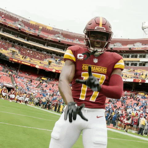 Dance Football GIF by Washington Commanders