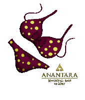 anantaraseminyak hot girl beach bikini Sticker