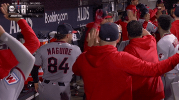 Celebrate Jose Ramirez GIF by MLB