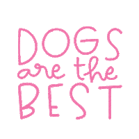 Dog Love Sticker by Black Lamb Studio