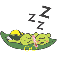 Sleepy Sticker by SOYJOYID