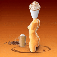 Whipped Cream Coffee GIF by The LSD Hotel