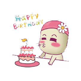 Celebrating Happy Birthday Sticker by Forever Living Products (M) Sdn Bhd