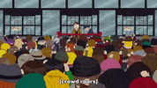 crowd running GIF by South Park 