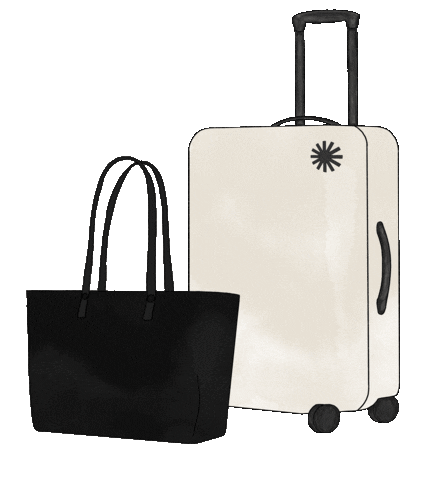 welltraveledclub travel vacation airport bags Sticker