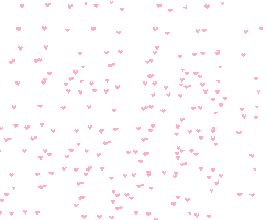 Background Hearts Sticker