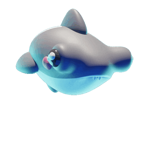 Shark Week Swimming Sticker by AshleyBlanchette