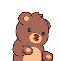Teddy Bear Sticker by BEARISH