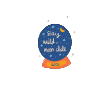 twinklecanvas moon moonchild thetwinklecanvas Sticker