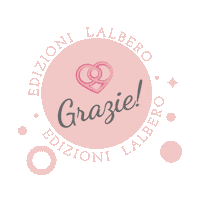 Grazie Sticker by Edizioni L'Albero