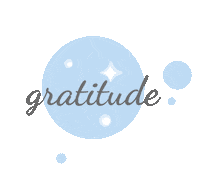 Thanks Gratitude Sticker by Edizioni L'Albero