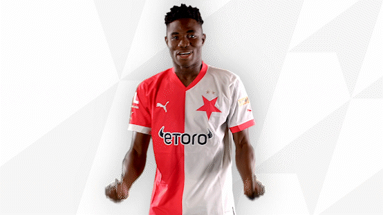 Happy Football GIF by SK Slavia Praha
