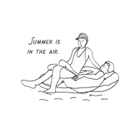 Summer Beach Sticker