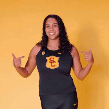 Track Field GIF by USC Trojans