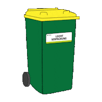 Mayer-Recycling waste mayer plastik mull Sticker