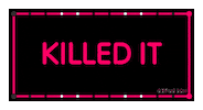Well Done Success Sticker