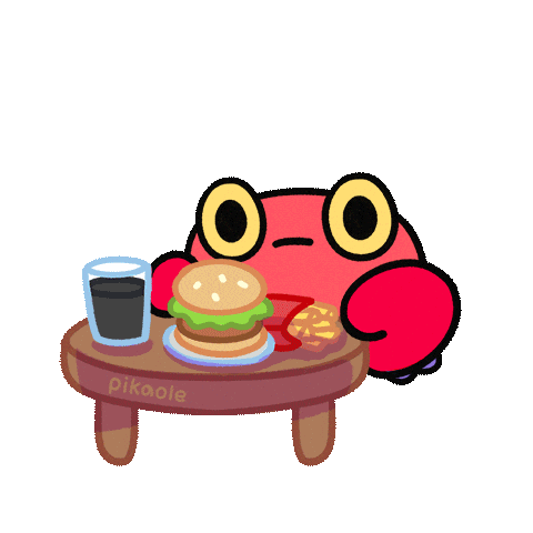 Angry Crab Sticker by pikaole