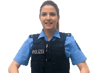 Thumbsup Sticker by Polizei Hessen Karriere
