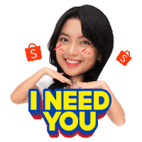 I Love You Sticker by Shopee Indonesia