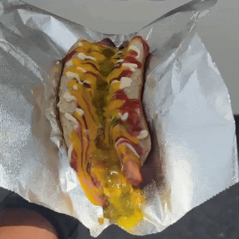 Red Hot Hotdog GIF